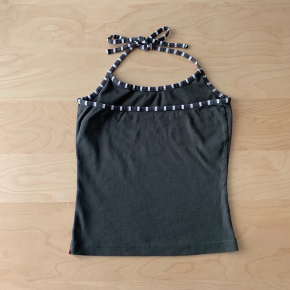 2/$20 Esprit Military Green Halter Top - Picture 8 of 13